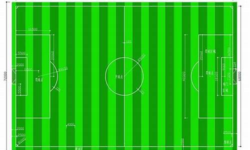 足球场地_足球场地标准尺寸