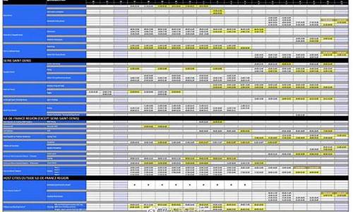 巴黎奥运会详细赛程时间表_巴黎奥运会详细赛程时间表格